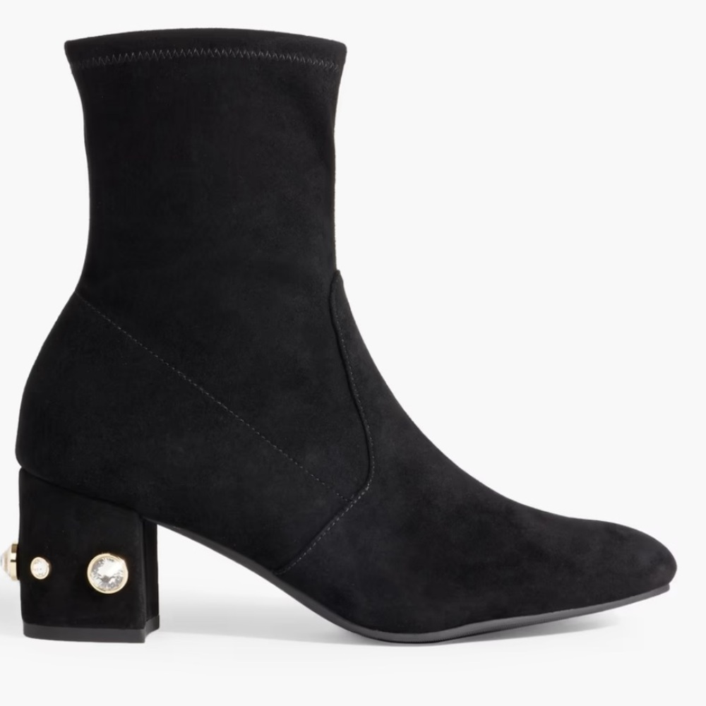 STUART WEITZMAN Allshine 60 crystal-embellished suede ankle boots |